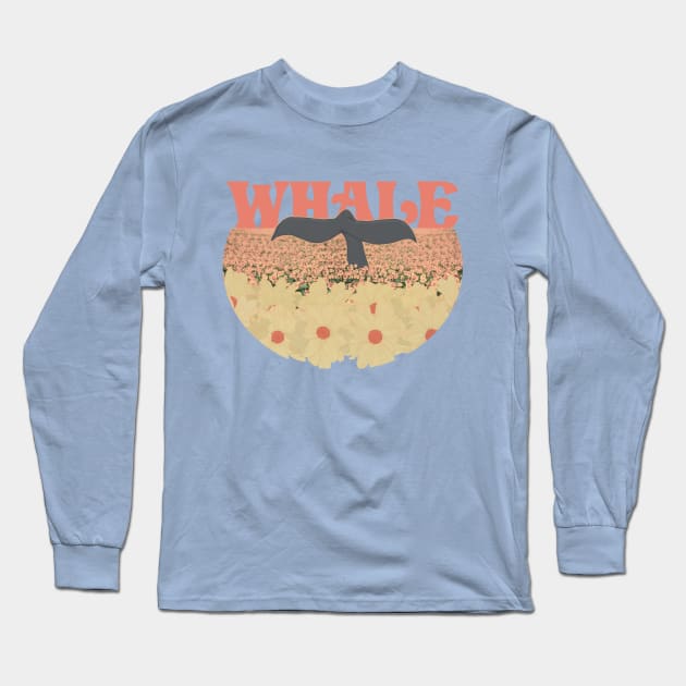 Whale Long Sleeve T-Shirt by Robitussn